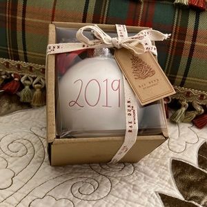 NIB Rae Dunn 2019 Ornament *Newlyweds* *New Home* *New Baby* 🎅🏻🎄